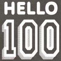 Hello 100 Funny 100th Birthday Cotton Canvas Backpack