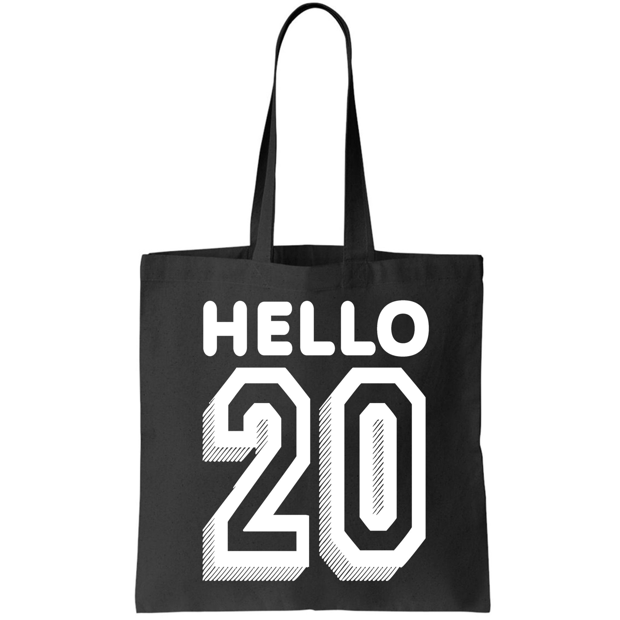 Hello 20 Funny 20th Birthday Bag