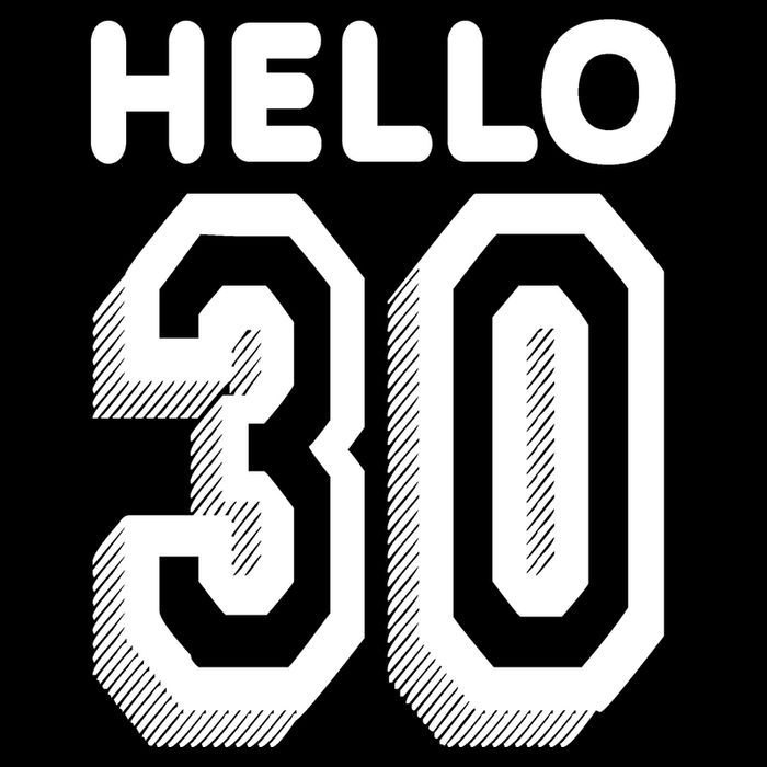 Hello 30 Funny 30th Birthday Cooling Performance Crew T-Shirt
