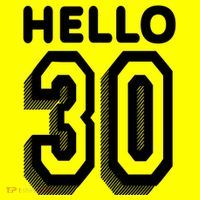 Hello 30 Funny 30th Birthday Button