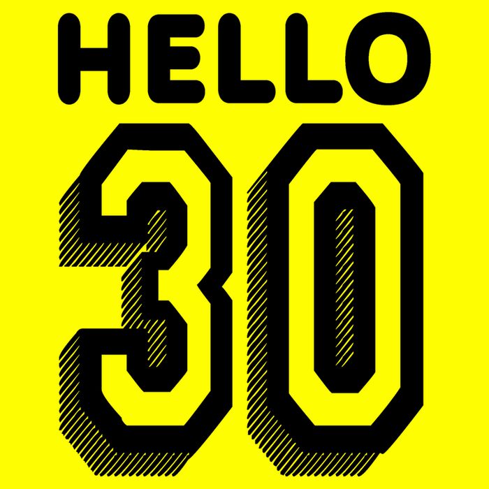 Hello 30 Funny 30th Birthday Polo