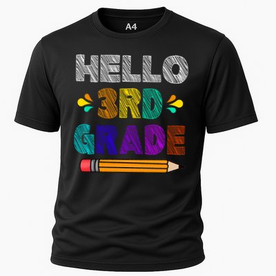 Hello 3rd Grade Performance Shirt