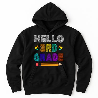 Hello 3rd Grade Hoodie