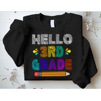 Hello 3rd Grade Sweatshirt