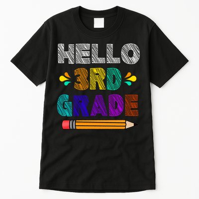 Hello 3rd Grade Tall T-Shirt
