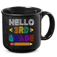 Hello 3rd Grade 15oz Campfire Ceramic Mug