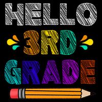 Hello 3rd Grade Zip Tote Bag