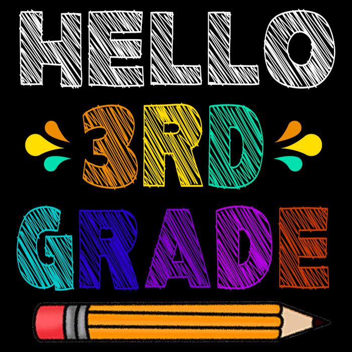 Hello 3rd Grade Zip Tote Bag