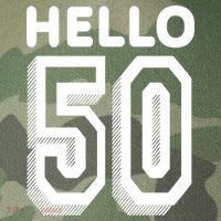 Hello 50 Funny 50th Birthday Legacy Tie Dye Trucker Hat