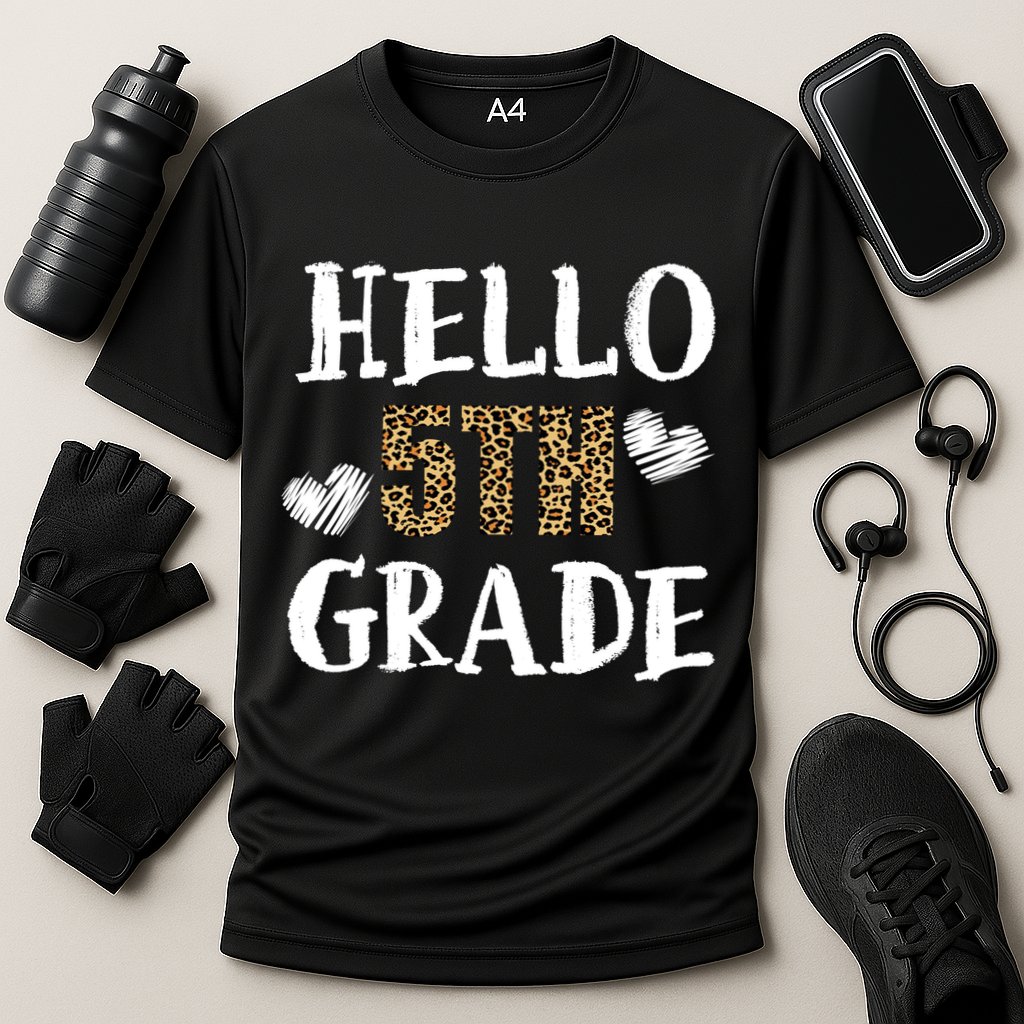 Hello 5th Grade Performance Shirt