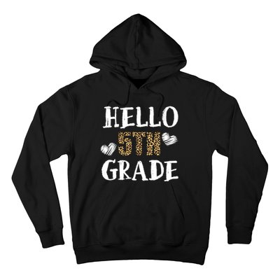 Hello 5th Grade Hoodie