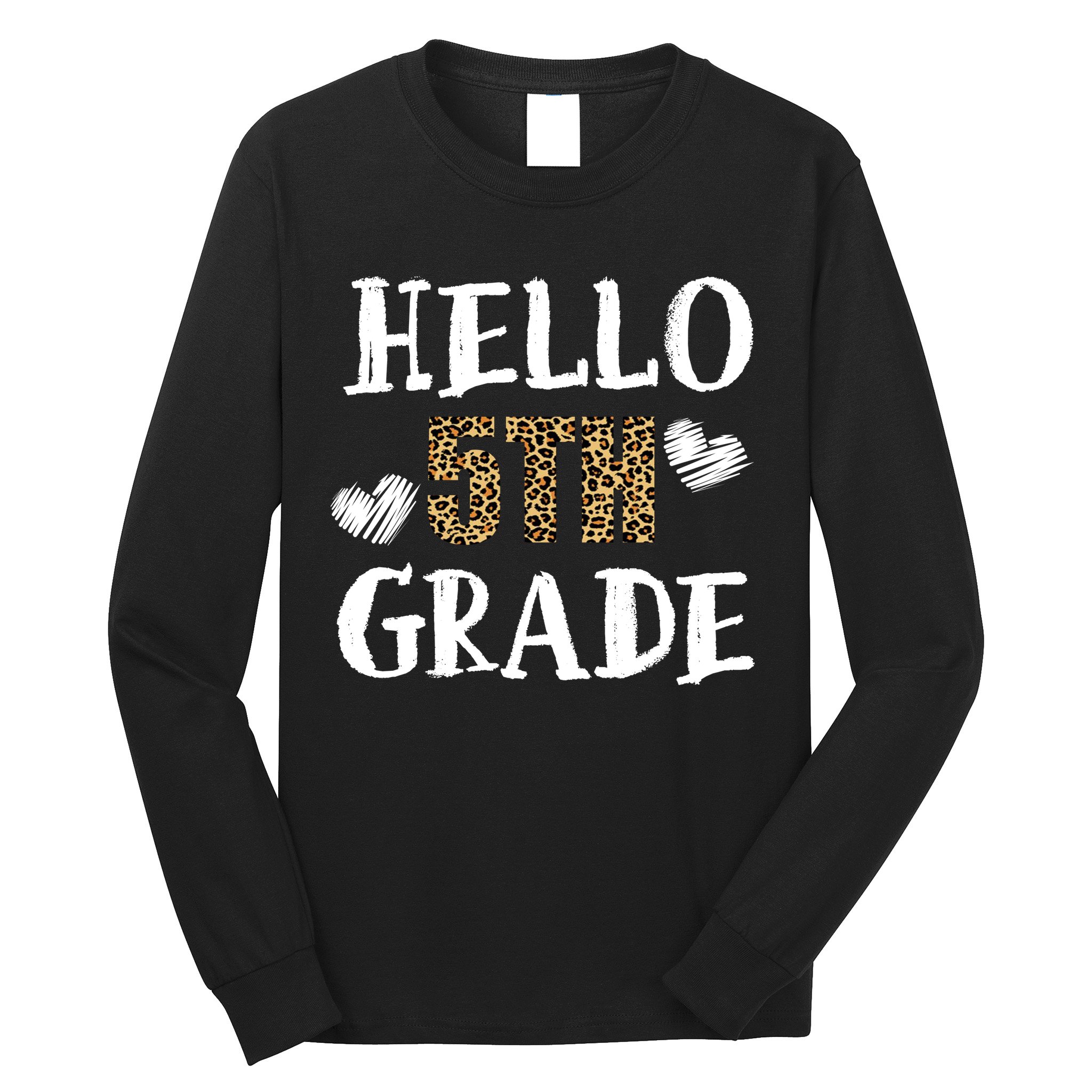 Hello 5th Grade Long Sleeve Shirt