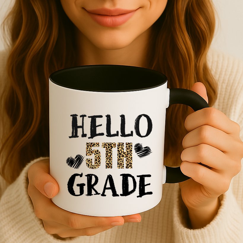 Hello 5th Grade Mug