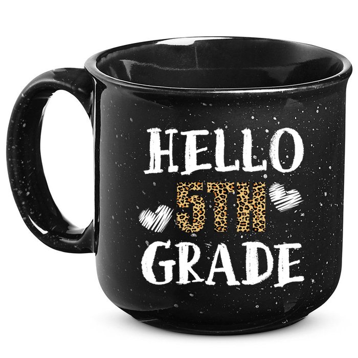 Hello 5th Grade 15oz Campfire Ceramic Mug