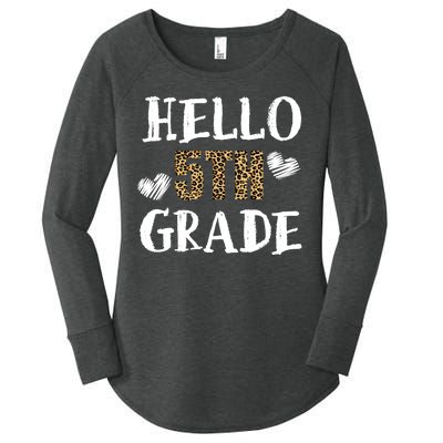 Hello 5th Grade Women's Perfect Tri Tunic Long Sleeve Shirt