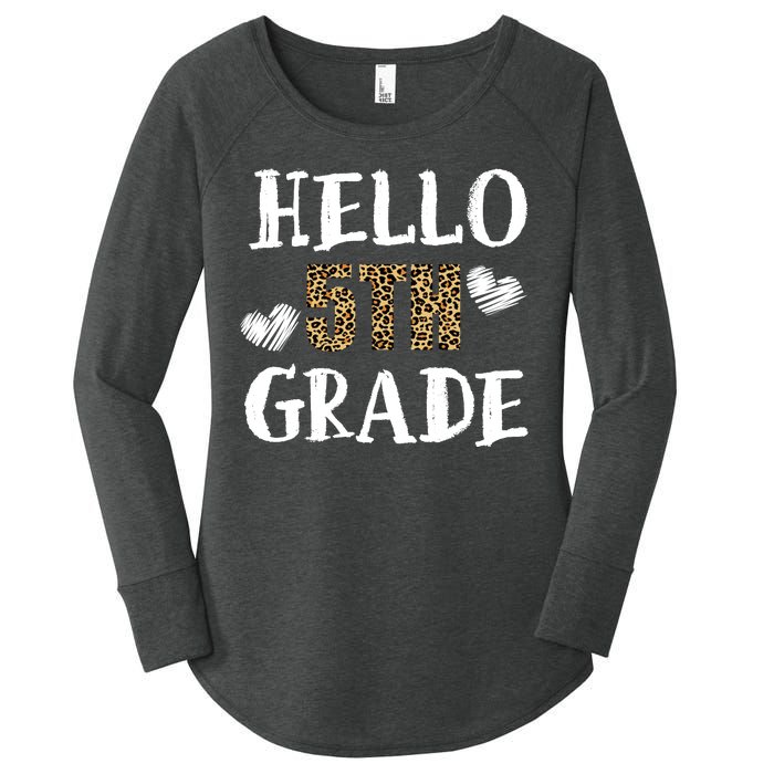 Hello 5th Grade Women's Perfect Tri Tunic Long Sleeve Shirt