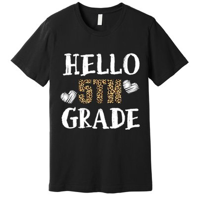 Hello 5th Grade Premium T-Shirt