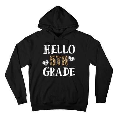 Hello 5th Grade Tall Hoodie