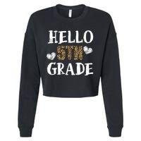 Hello 5th Grade Cropped Pullover Crew