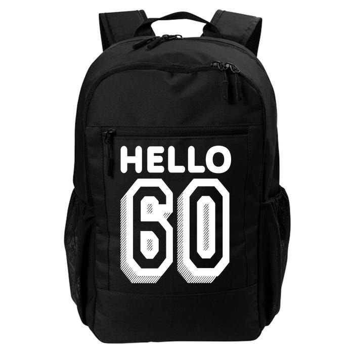 Hello 60 Funny 60th Birthday Backpack