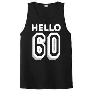 Hello 60 Funny 60th Birthday PosiCharge Competitor Tank