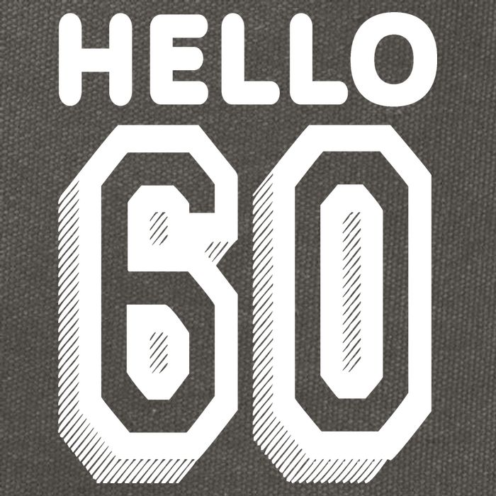 Hello 60 Funny 60th Birthday Cotton Canvas Backpack
