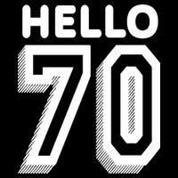 Hello 70 Funny 70th Birthday Wool Snapback Cap