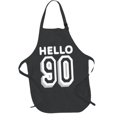 Hello 90 Funny 90th Birthday Apron