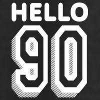 Hello 90 Funny 90th Birthday Golf Towel