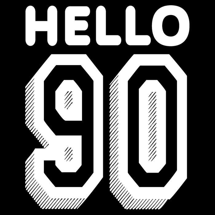 Hello 90 Funny 90th Birthday Kids T-Shirt