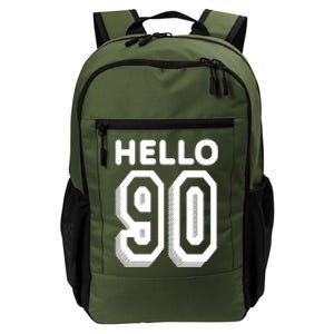 Hello 90 Funny 90th Birthday Daily Commute Backpack