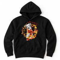 Hello Autumn Cute Dog Hoodie