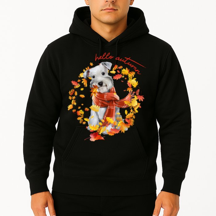 Hello Autumn Cute Dog Hoodie