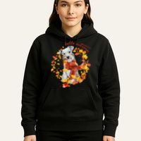 Hello Autumn Cute Dog Hoodie