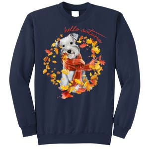 Hello Autumn Cute Dog Sweatshirt