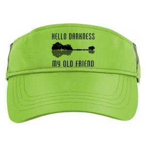 Hello Darkness My Old Friend Adult Drive Performance Visor