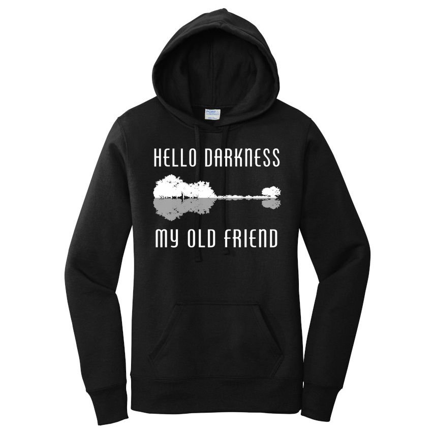 Hello Darkness My Old Friend Women's Pullover Hoodie