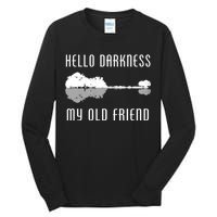 Hello Darkness My Old Friend Tall Long Sleeve T-Shirt