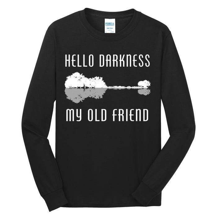 Hello Darkness My Old Friend Tall Long Sleeve T-Shirt