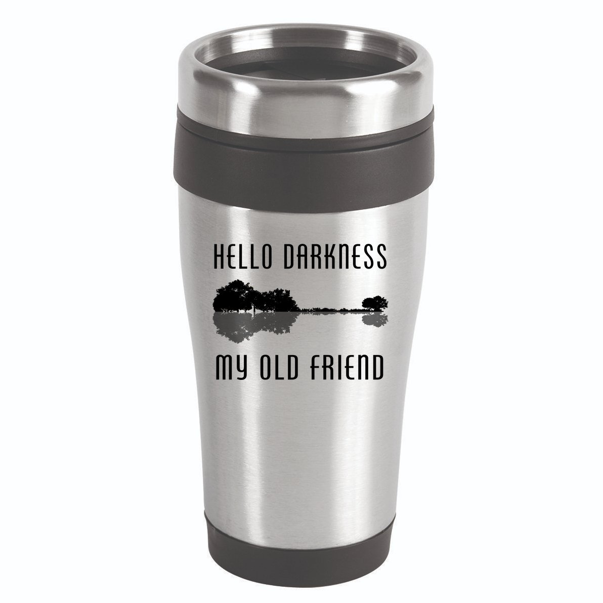 Hello Darkness My Old Friend 16oz Travel Tumbler