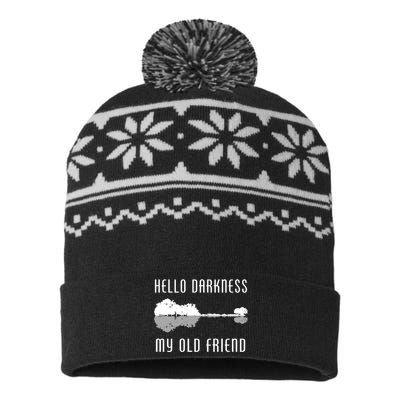 Hello Darkness My Old Friend USA-Made Snowflake Beanie