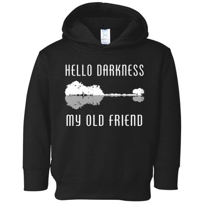 Hello Darkness My Old Friend Toddler Hoodie