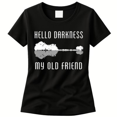 Hello Darkness My Old Friend Womens T-Shirt