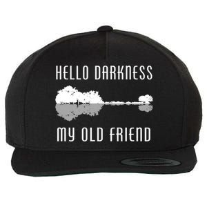 Hello Darkness My Old Friend Wool Snapback Cap