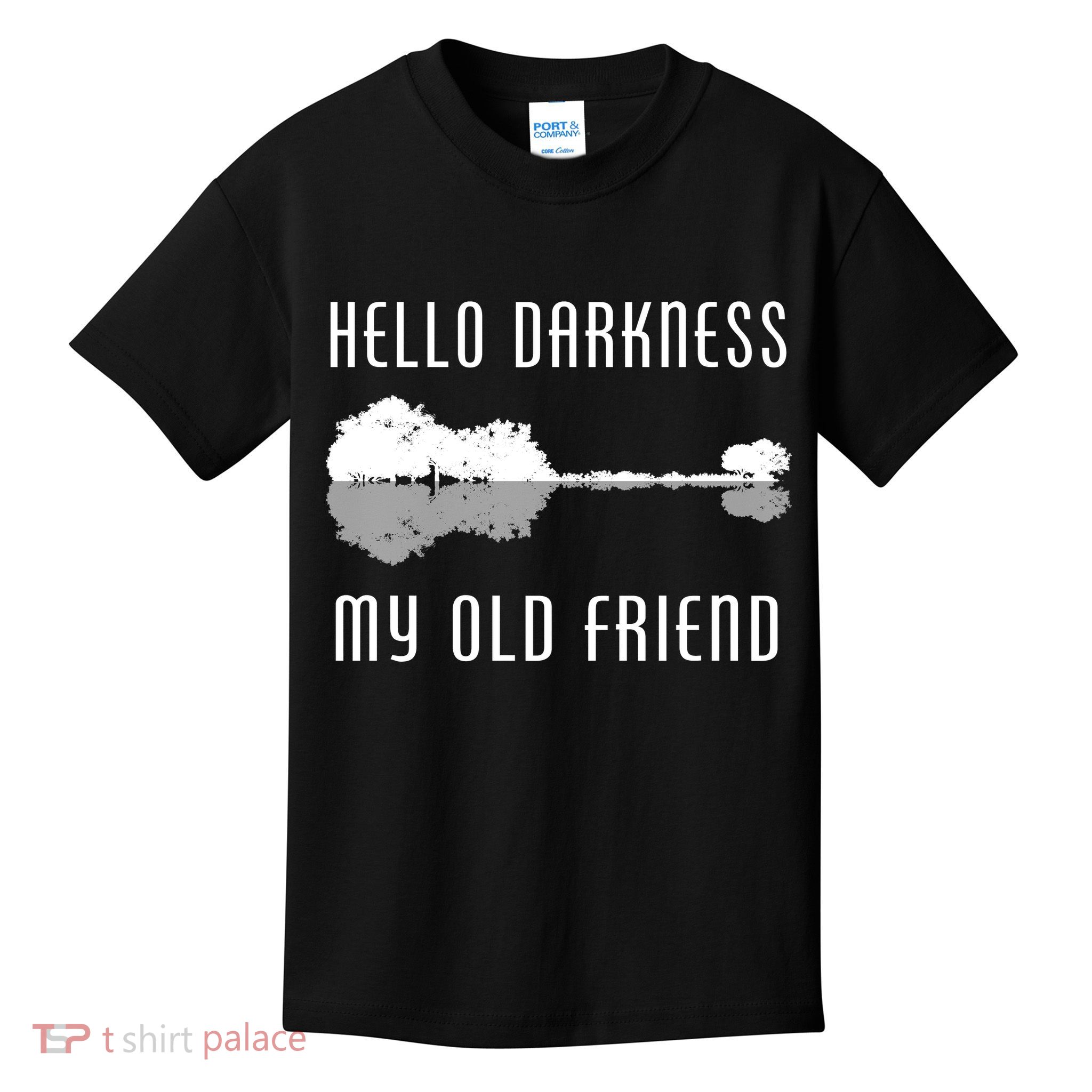 Hello Darkness My Old Friend Kids T-Shirt