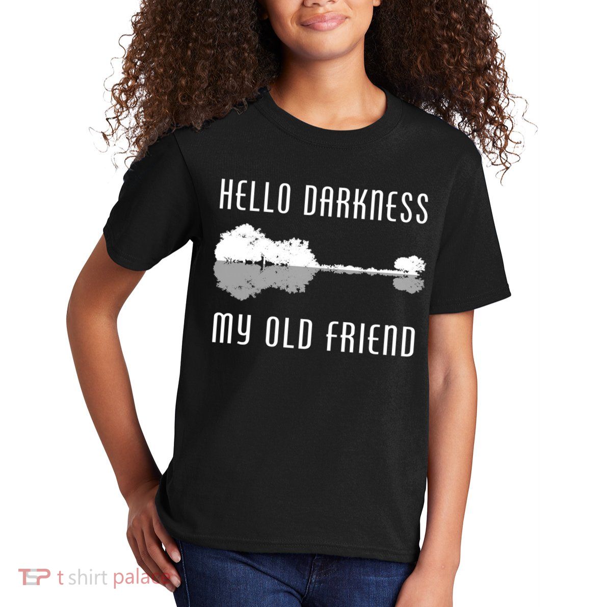 Hello Darkness My Old Friend Kids T-Shirt