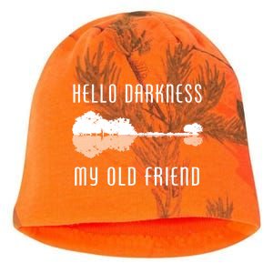 Hello Darkness My Old Friend Kati - Camo Knit Beanie