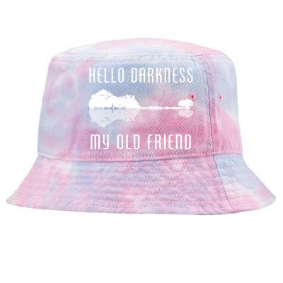 Hello Darkness My Old Friend Tie-Dyed Bucket Hat