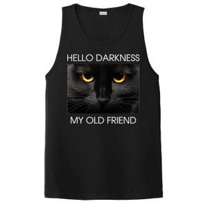 Hello Darkness My Old Friend Cat PosiCharge Competitor Tank