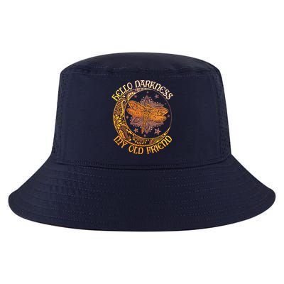 Hello Darkness My Old Friend Dragonfly Moon Cool Comfort Performance Bucket Hat
